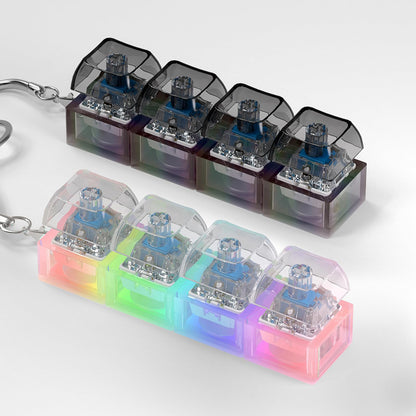 The LuminiKeys Clicker Keychain