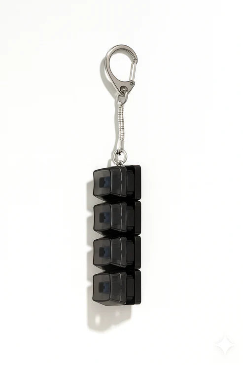 The LuminiKeys Clicker Keychain