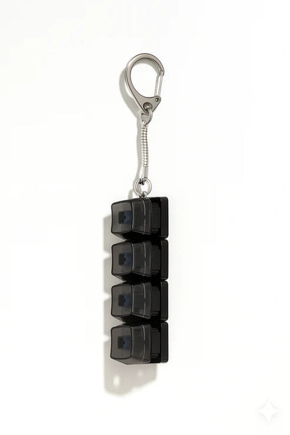 The LuminiKeys Clicker Keychain